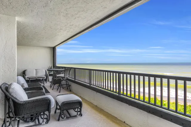 a view of an ocean and beach