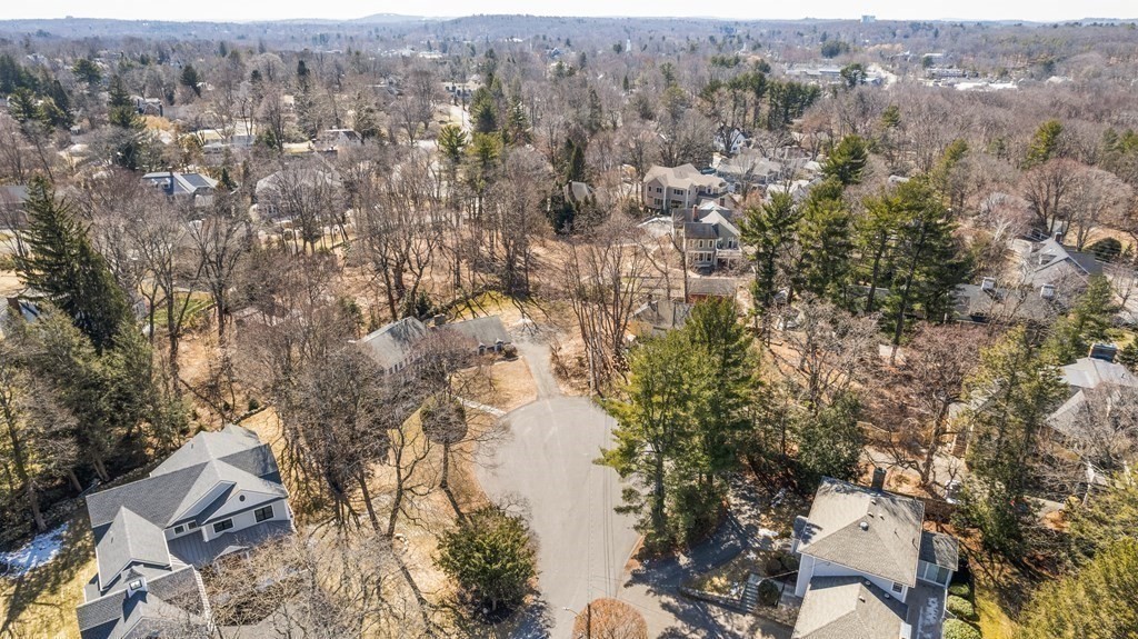8 Juniper Place Lexington, MA 02420 - Photo 41 of 42 an aerial view of residential house with outdoor space