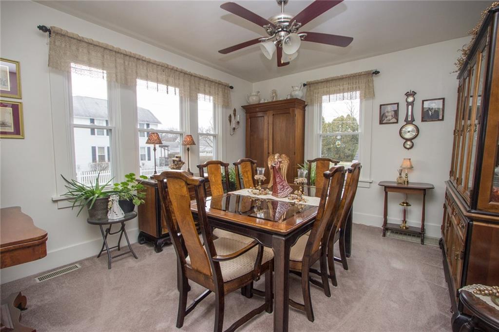 307 Darlington Road Beaver Falls, PA 15010 - Photo 8 of 21 Light, bright and airy describes this home to a T! The full dining room offers the formal gathering place.