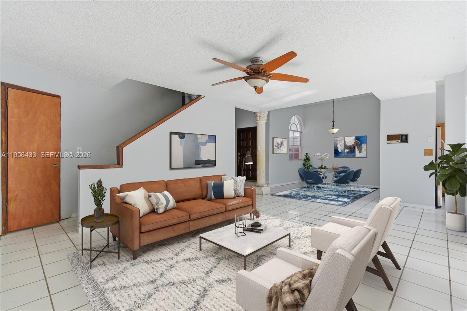 15804 Southwest 112th Terrace Miami, FL 33196 - Photo 15 of 46 a living room with furniture and wooden floor