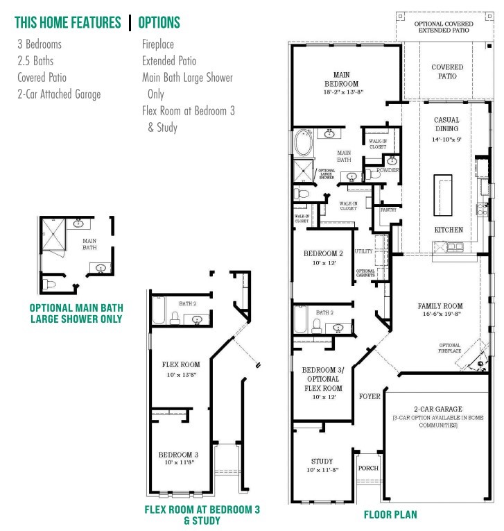 122 Afton June Drive Rosenberg, TX 77471 - Photo 21 of 21 Floor Plan