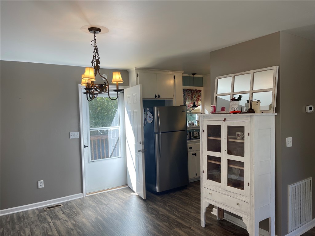 268 Kelly Mill Road Seneca, SC 29672 - Photo 10 of 23 Dining room and Rear Exit to Deck