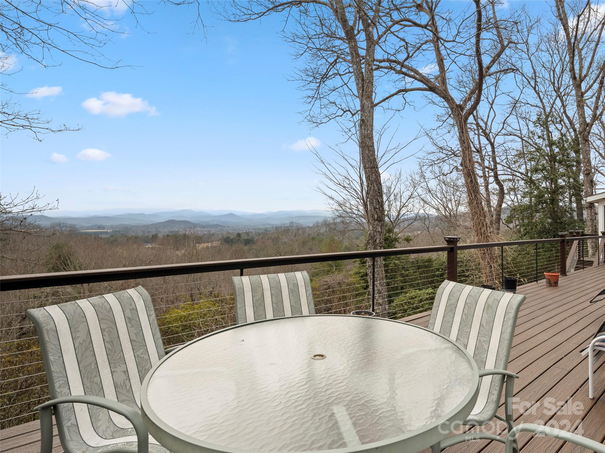 5571 Spring Road Hendersonville, NC 28739 - Photo 34 of 41 a view of a lake from a balcony