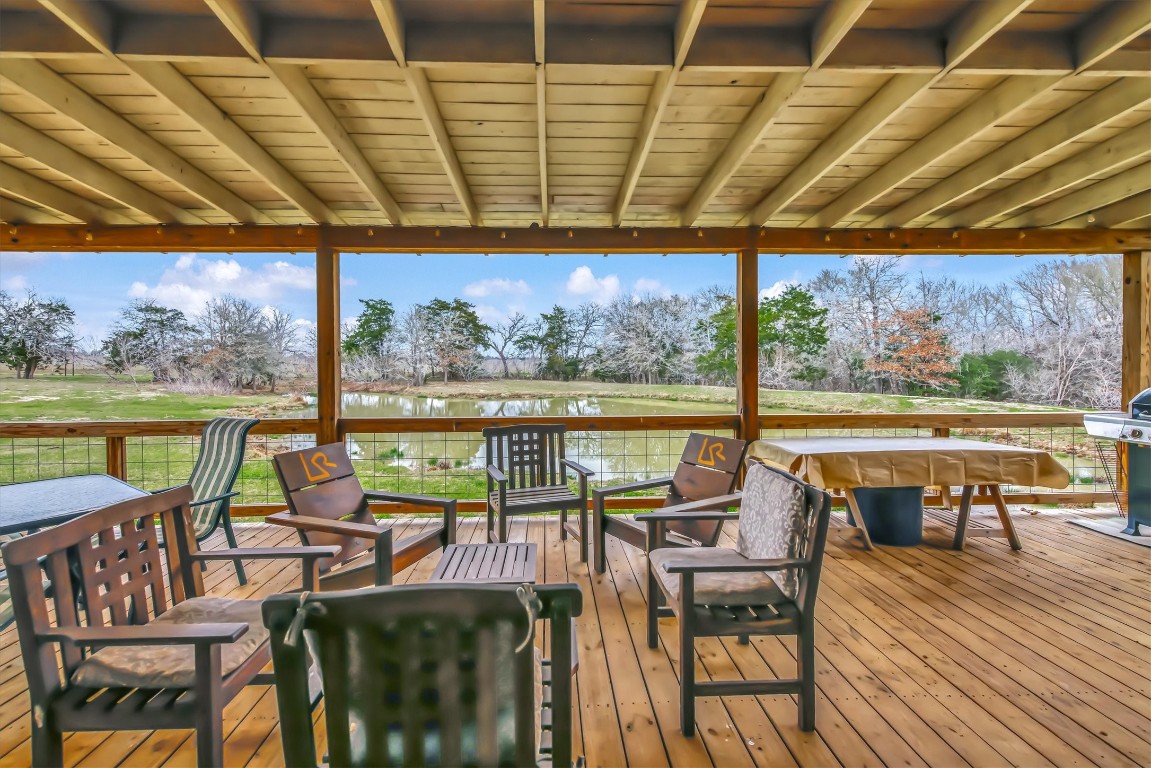2810 West Old Lockhart Road Muldoon, TX 78949 - Photo 15 of 42 School side deck view