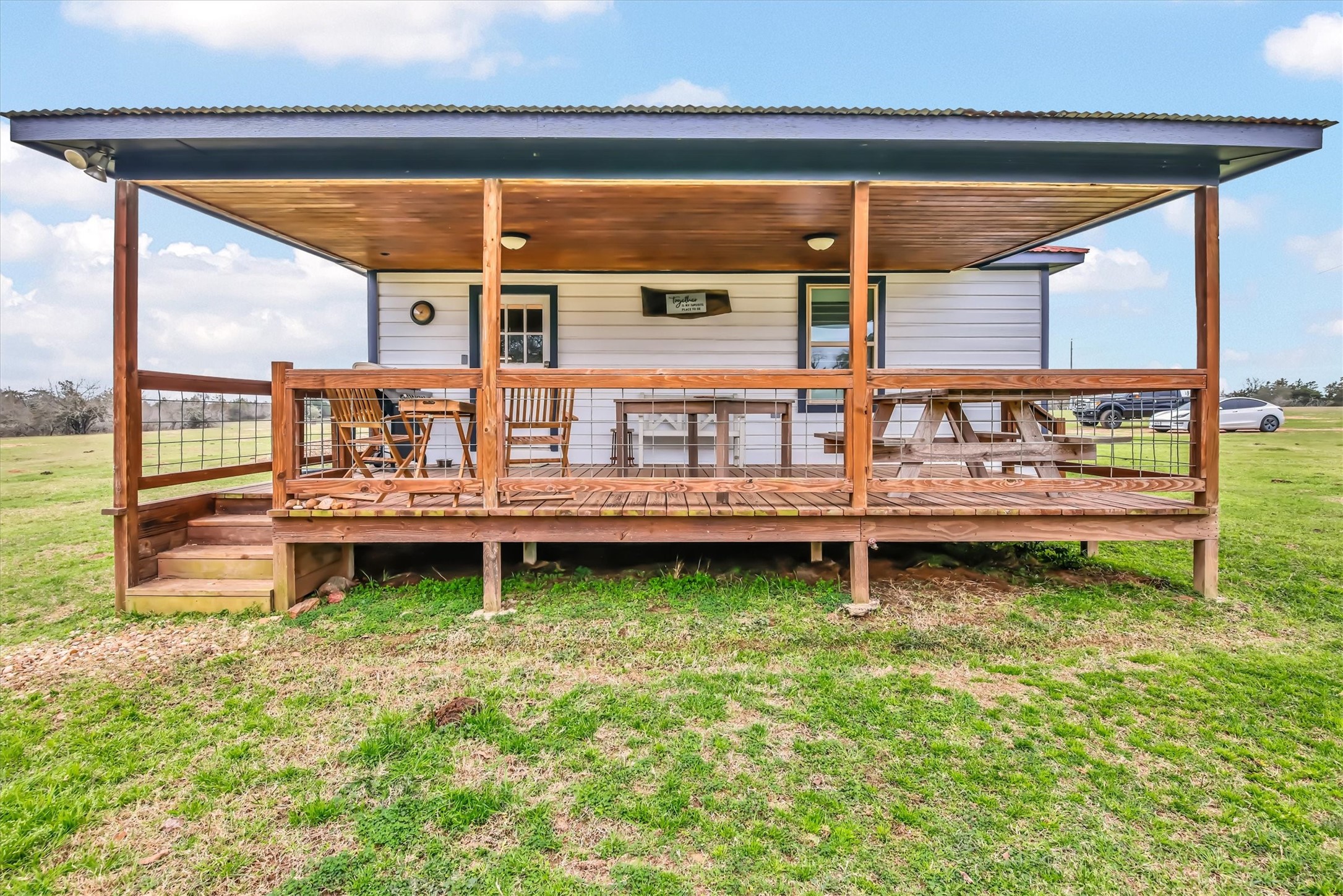 2810 West Old Lockhart Road Muldoon, TX 78949 - Photo 19 of 42 Side Porch Lil house
