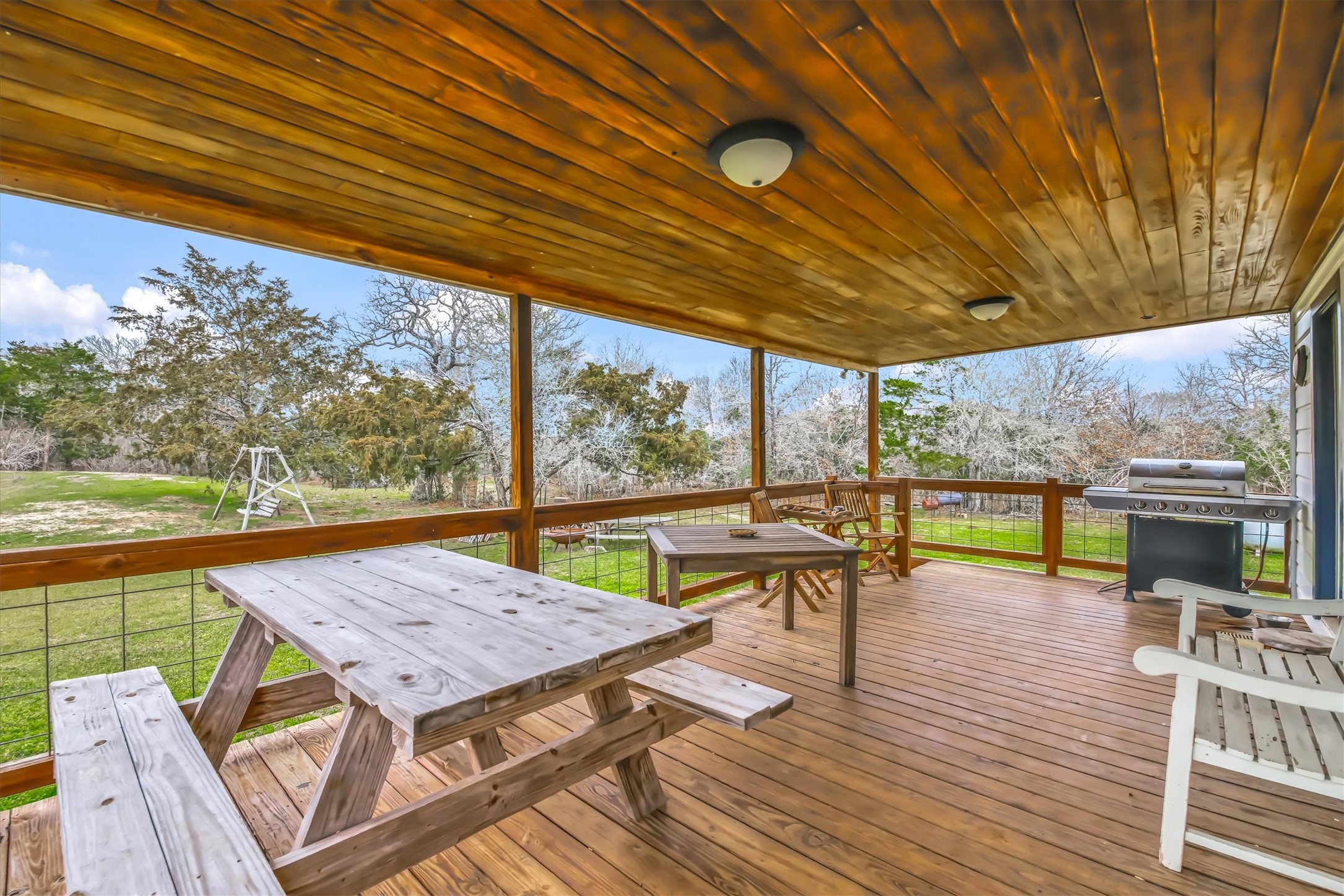2810 West Old Lockhart Road Muldoon, TX 78949 - Photo 27 of 42 Lil House side porch