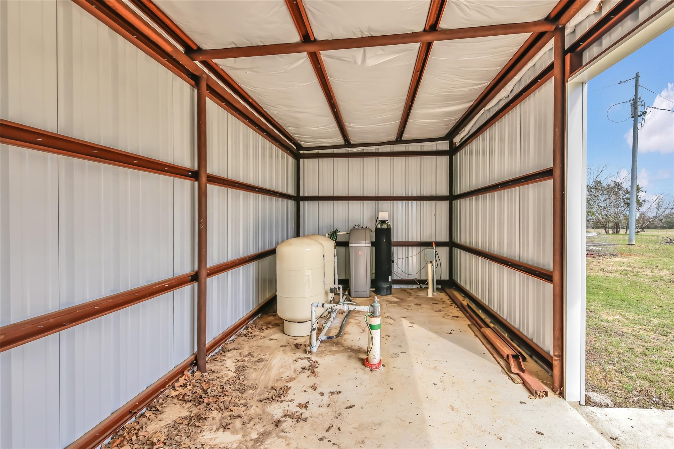 2810 West Old Lockhart Road Muldoon, TX 78949 - Photo 32 of 42 New well house & equipment 2025