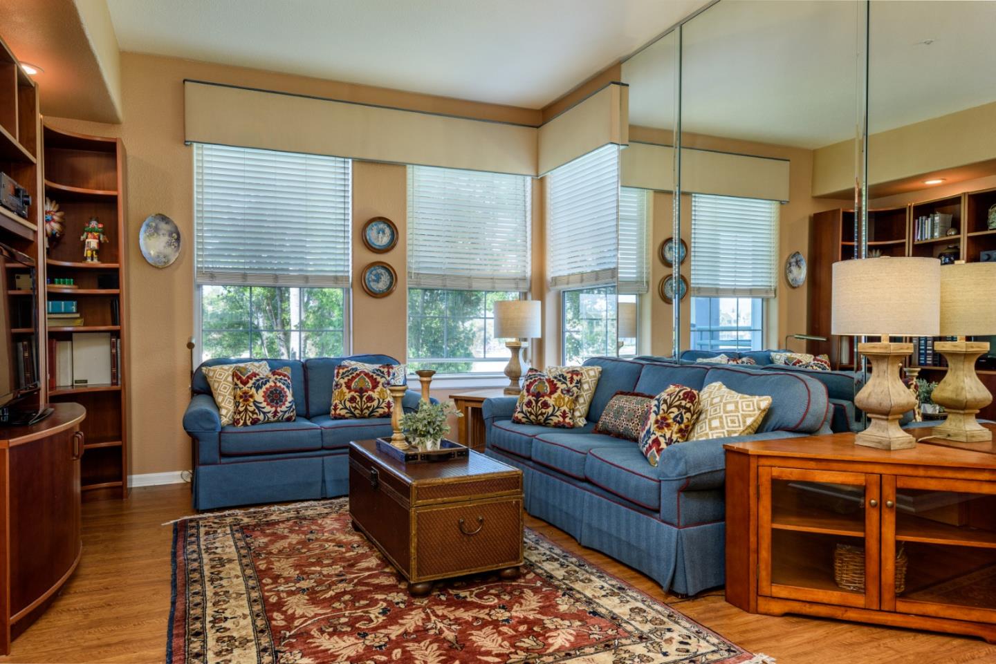 720 Promontory Point Lane, Unit 2106 Foster City, CA 94404 - Photo 12 of 35 a living room with furniture a rug and a large window