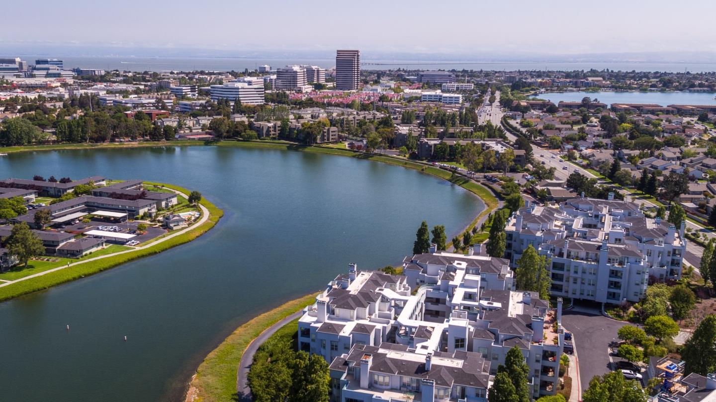 720 Promontory Point Lane, Unit 2106 Foster City, CA 94404 - Photo 35 of 35 an aerial view of a house with a lake view