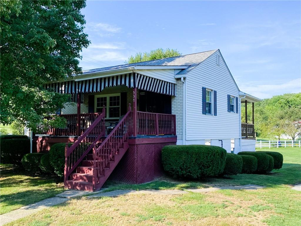 537 Fleming Road Sarver, PA 16055 - Photo 1 of 20 a view of a house with a yard