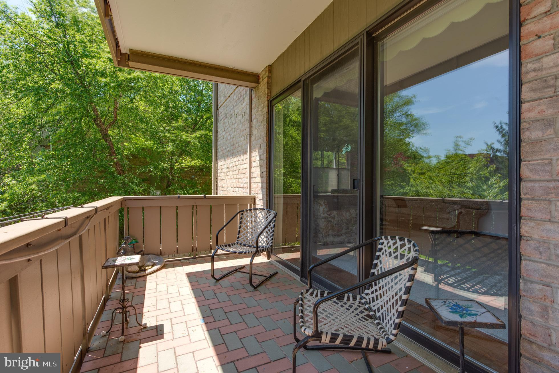 105 Cross Keys Road, Unit R105D Baltimore, MD 21210 - Photo 7 of 25 Balcony