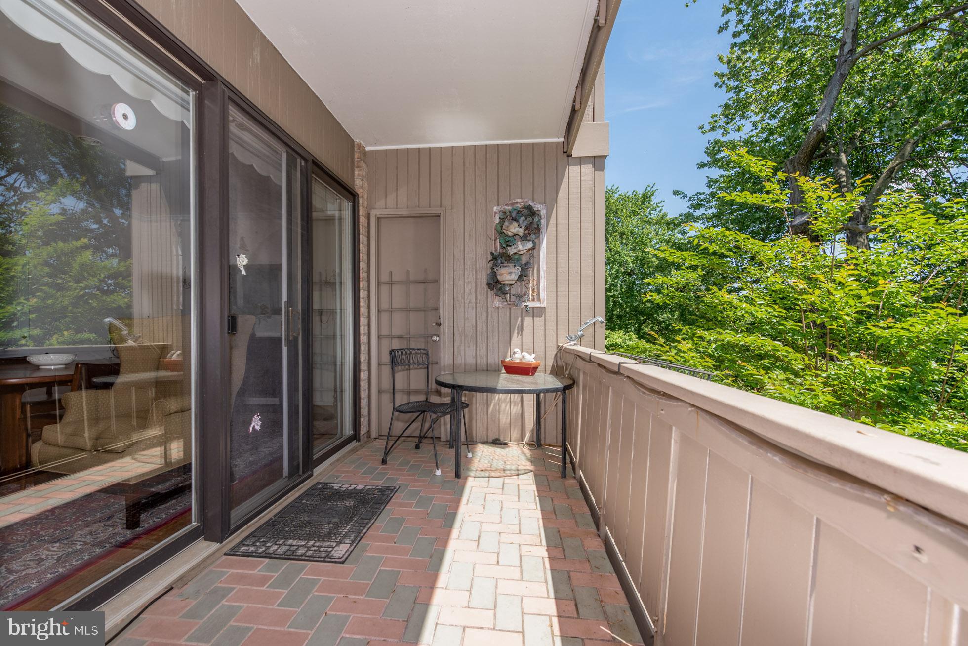 105 Cross Keys Road, Unit R105D Baltimore, MD 21210 - Photo 8 of 25 hilltop Balcony