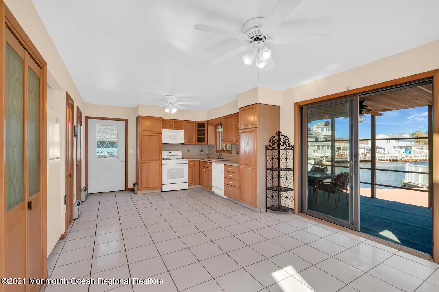 19 North Island Road Bayville, NJ 08721 - Photo 12 of 54 a view of a kitchen with furniture and a kitchen