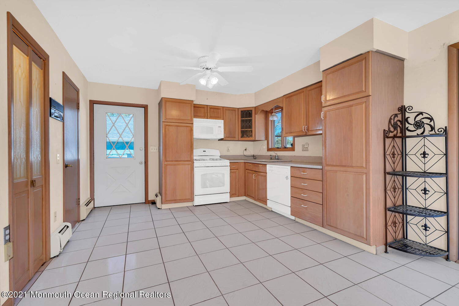 19 North Island Road Bayville, NJ 08721 - Photo 15 of 54 a kitchen with stainless steel appliances granite countertop a refrigerator and a stove top oven