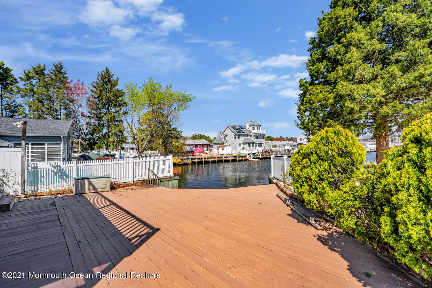 19 North Island Road Bayville, NJ 08721 - Photo 3 of 54 a view of a balcony with lake view