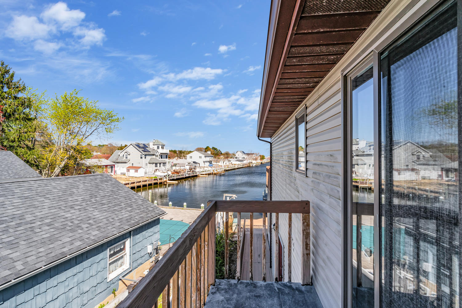 19 North Island Road Bayville, NJ 08721 - Photo 29 of 54 a city view from a balcony