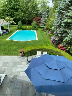 a view of an outdoor space and yard