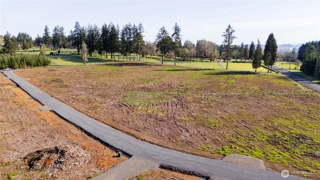 a view of an outdoor space and trees