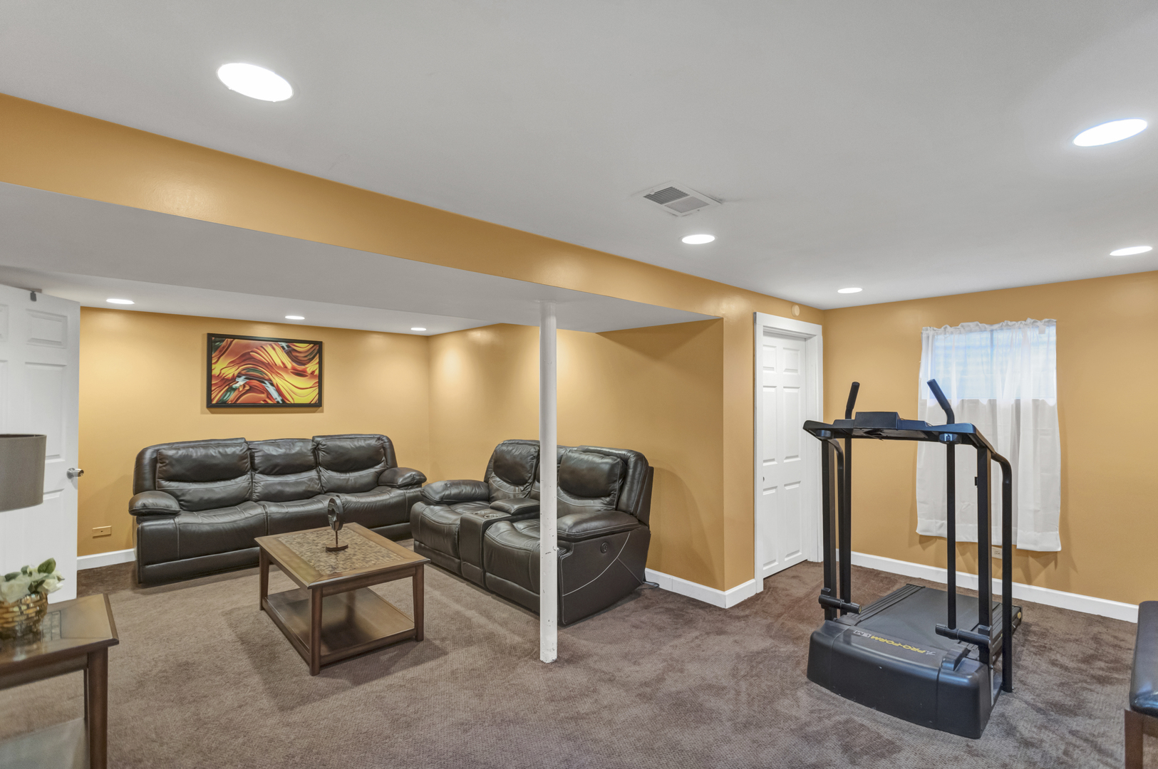 507 Monroe Road Bolingbrook, IL 60440 - Photo 23 of 29 a projector room with gym equipment
