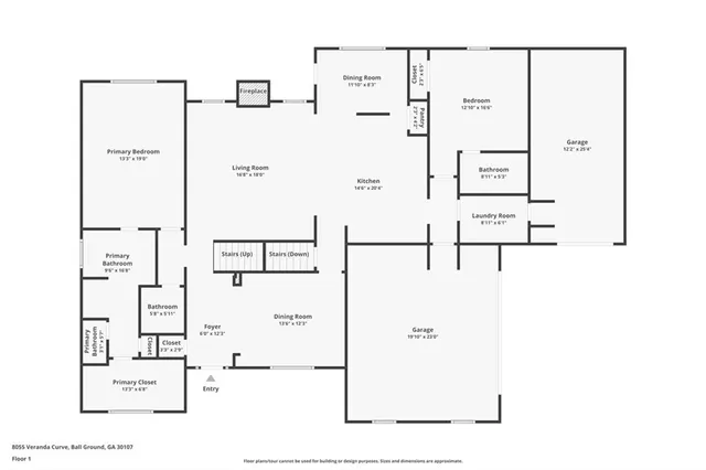 $725,000 | 8055 Veranda Curve, Ball Ground, GA 30107
