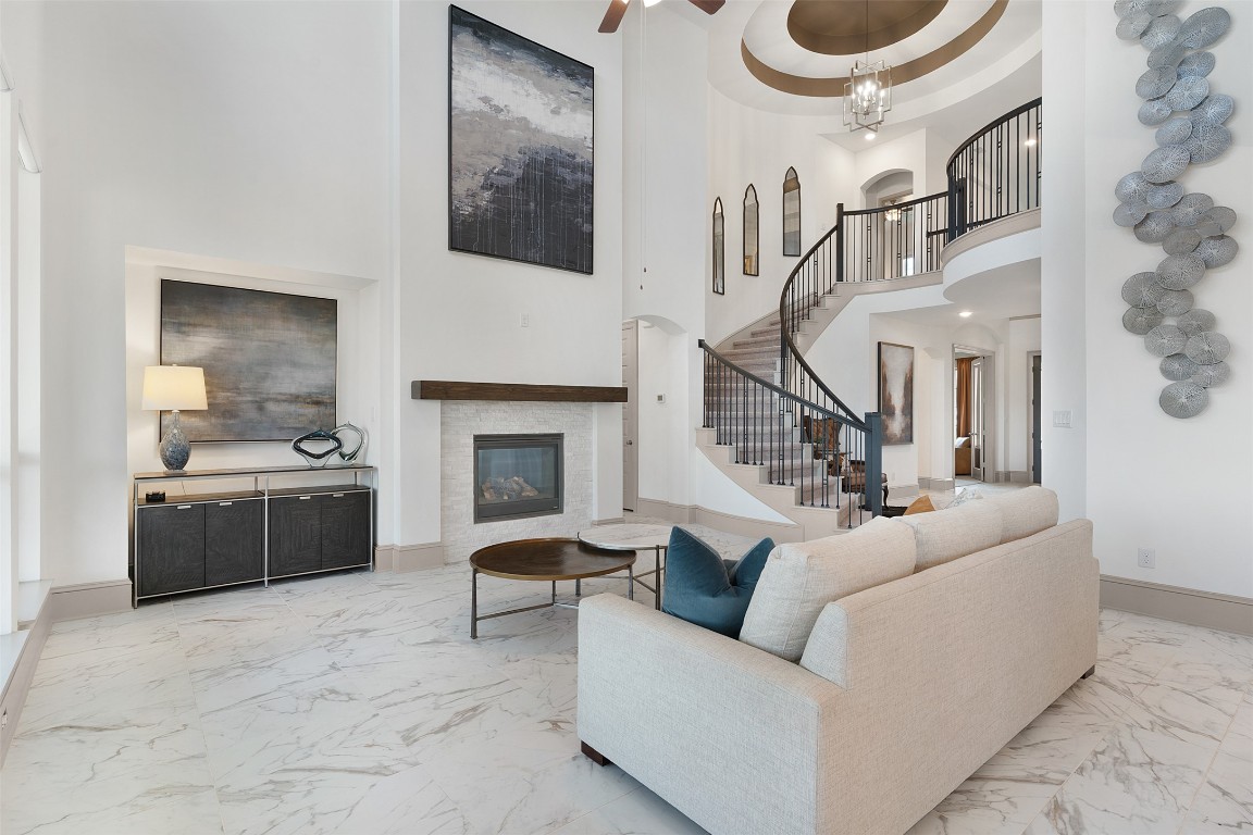 234 Rio Ranchero Road Georgetown, TX 78628 - Photo 12 of 39 Living Room View from Breakfast Nook