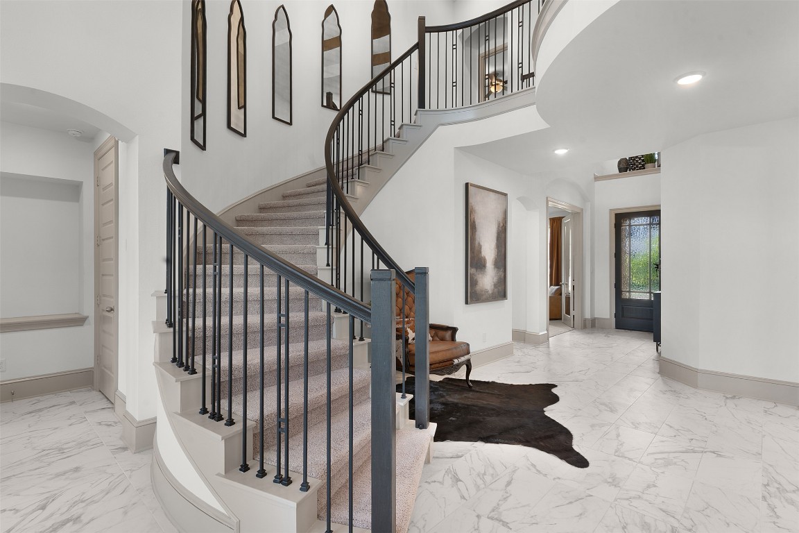234 Rio Ranchero Road Georgetown, TX 78628 - Photo 2 of 39 Entry Foyer and Staircase