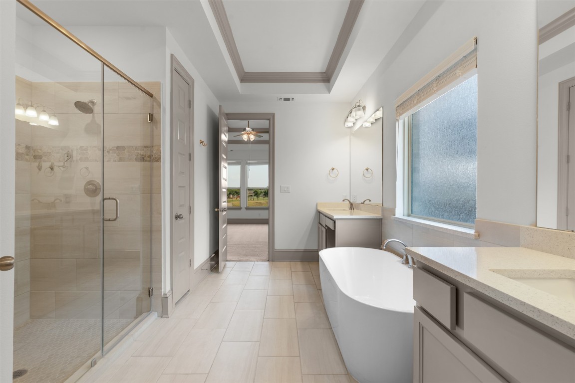 234 Rio Ranchero Road Georgetown, TX 78628 - Photo 23 of 39 Primary Bathroom