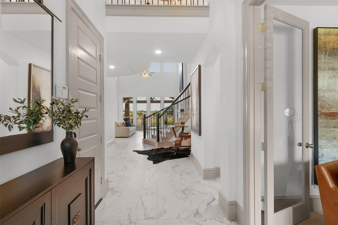 234 Rio Ranchero Road Georgetown, TX 78628 - Photo 10 of 39 View From Entry to Living