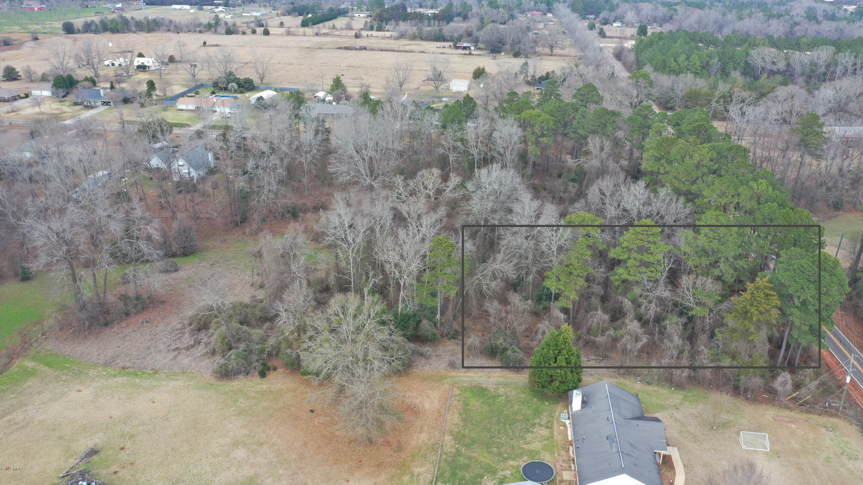 Lot 16 Housers Mill Road Fort Valley, GA 31030 - Photo 5 of 19 a view of a dry yard with trees