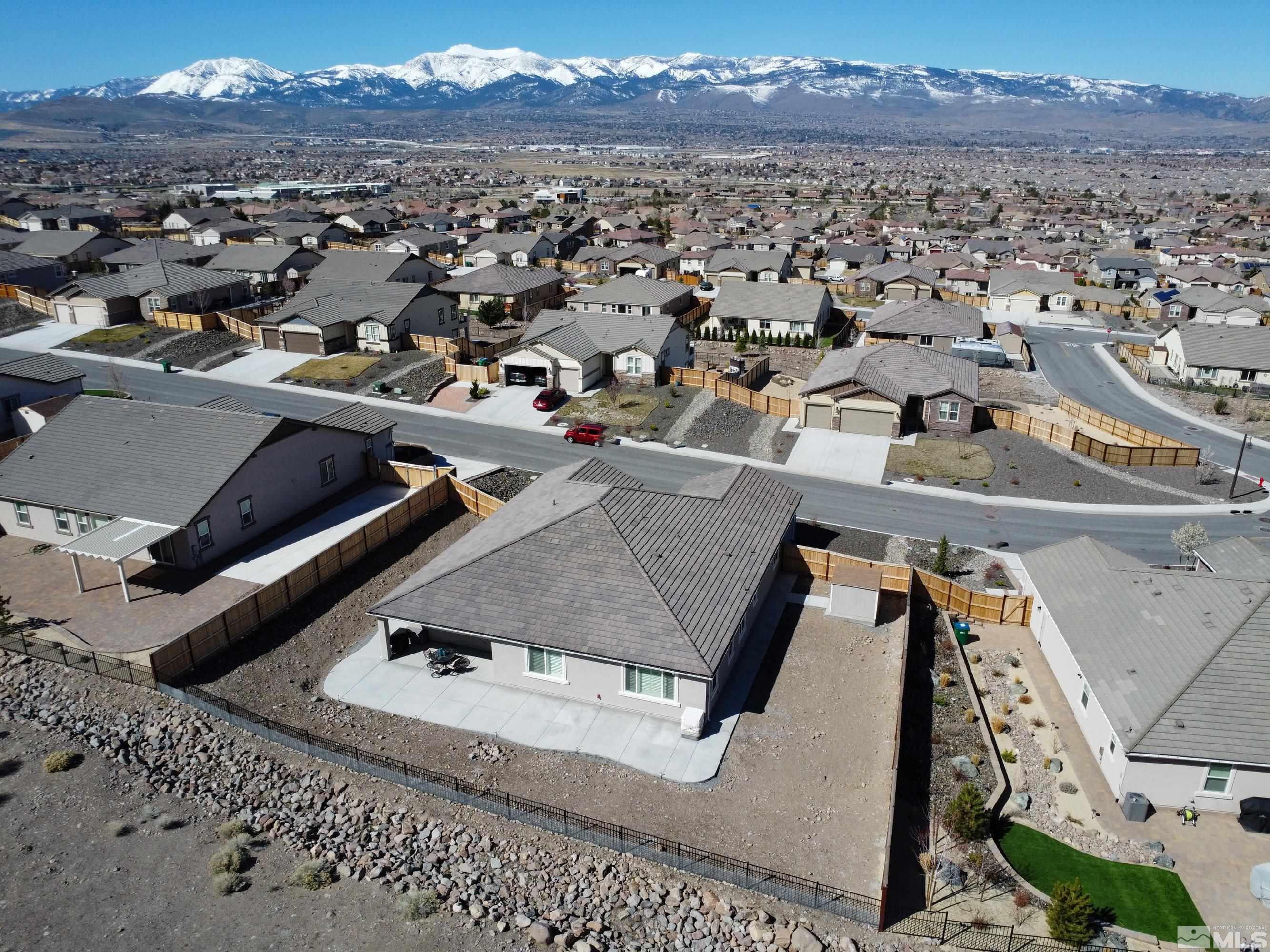 10310 Alchemy Way Reno, NV 89521 - Photo 29 of 30 an aerial view of residential houses with outdoor space