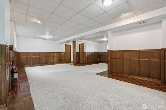 a view of a utility room with a sink