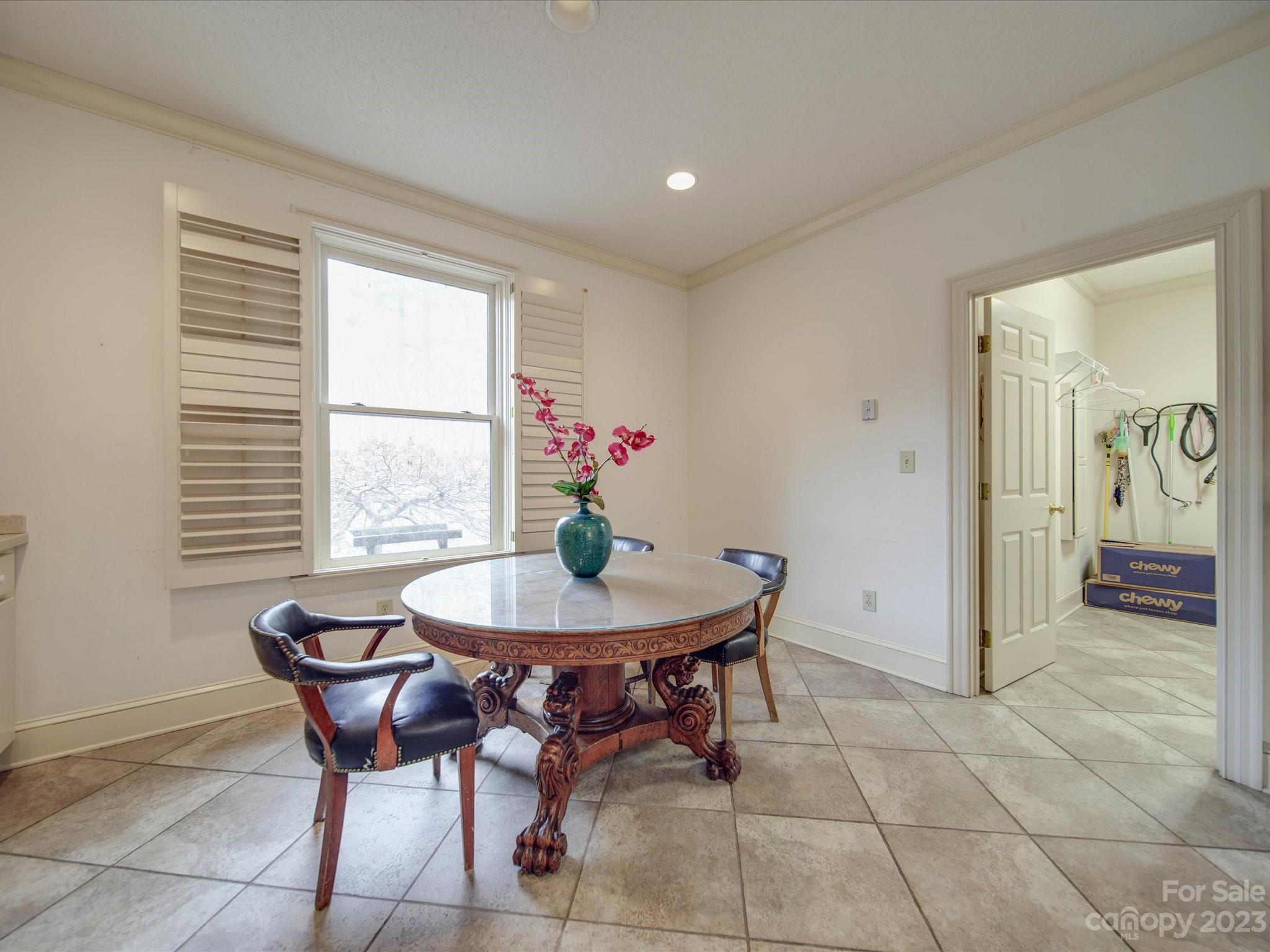 1939 Neel Road Salisbury, NC 28147 - Photo 15 of 48 a view of a dining room with furniture and a window