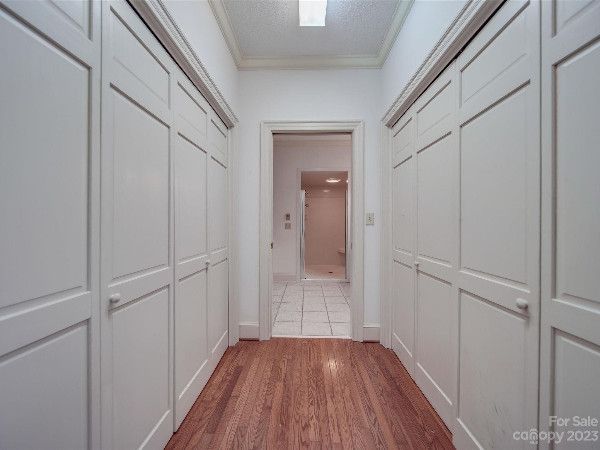 1939 Neel Road Salisbury, NC 28147 - Photo 29 of 48 a view of a hallway with wooden floor