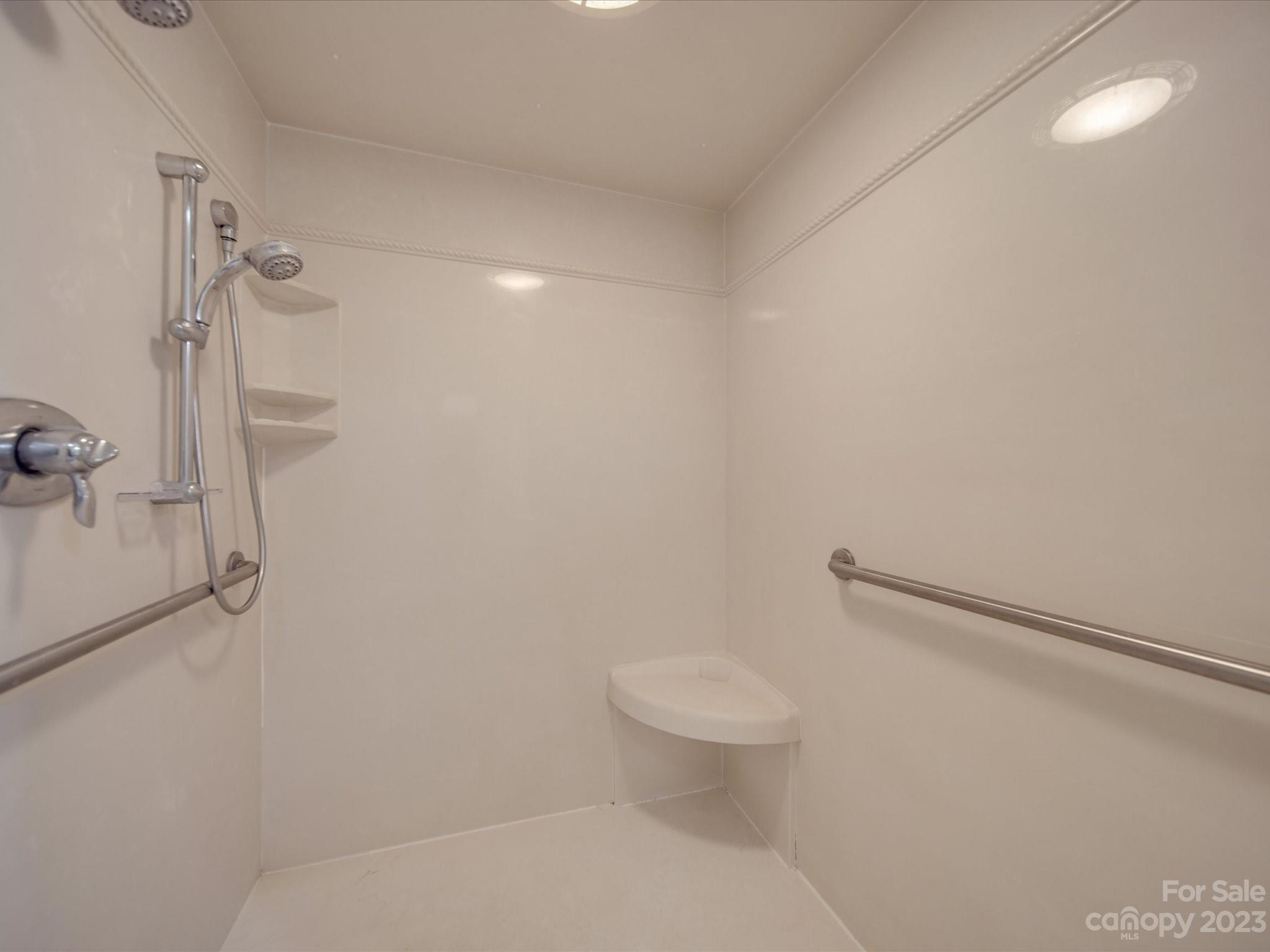 1939 Neel Road Salisbury, NC 28147 - Photo 32 of 48 a bathroom with a toilet and a shower