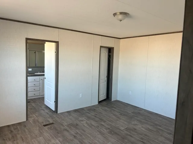 wooden floor in an empty room