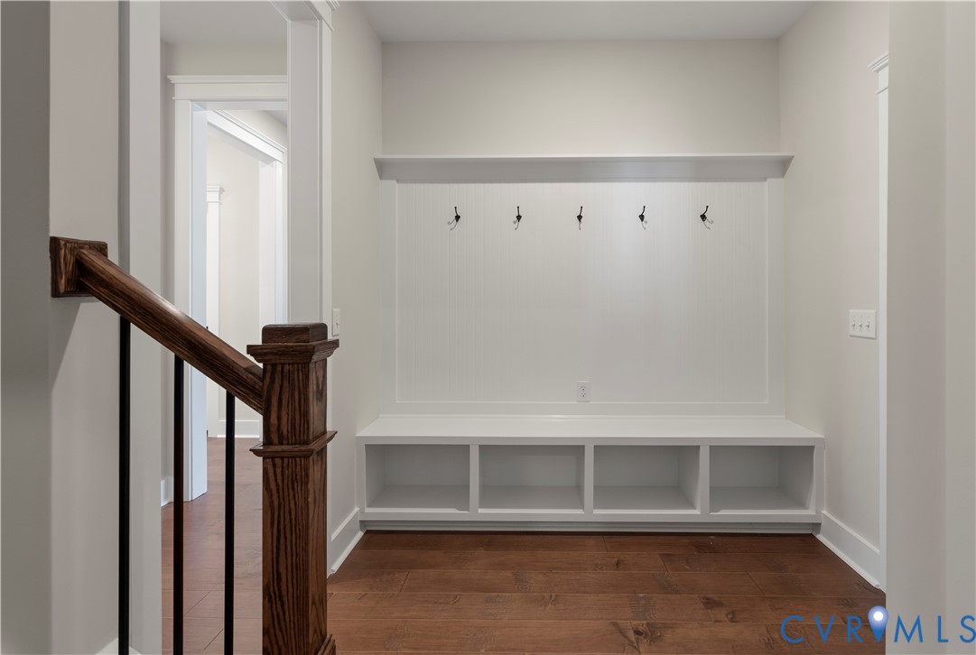 3708 Rocketts Rdg Drive Goochland, VA 23063 - Photo 13 of 29 a view of staircase with white walls and a window