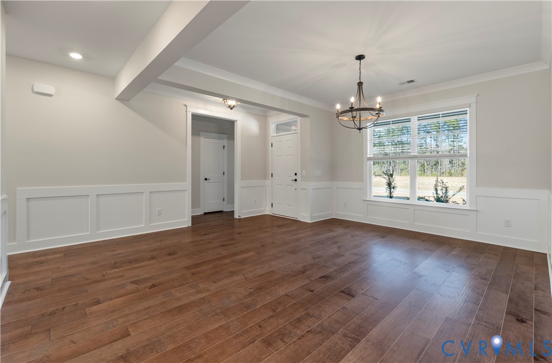 3708 Rocketts Rdg Drive Goochland, VA 23063 - Photo 5 of 29 an empty room with wooden floor and windows