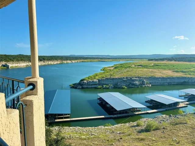 a view of an ocean from a balcony