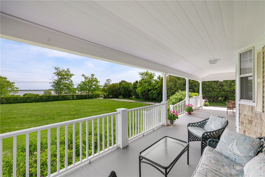125 Sakonnet Point Road Little Compton, RI 02837 - Photo 19 of 32 South facing covered porch