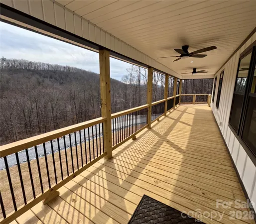 a view of balcony