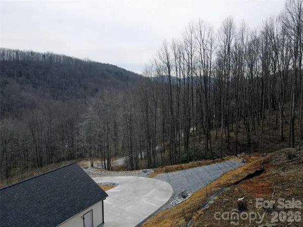 a backyard of a house
