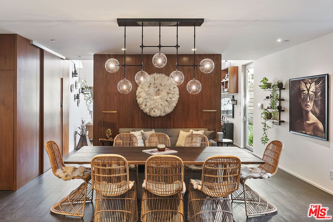 1220 Cabrillo Avenue Venice, CA 90291 - Photo 9 of 26 a dining room with furniture and wooden floor