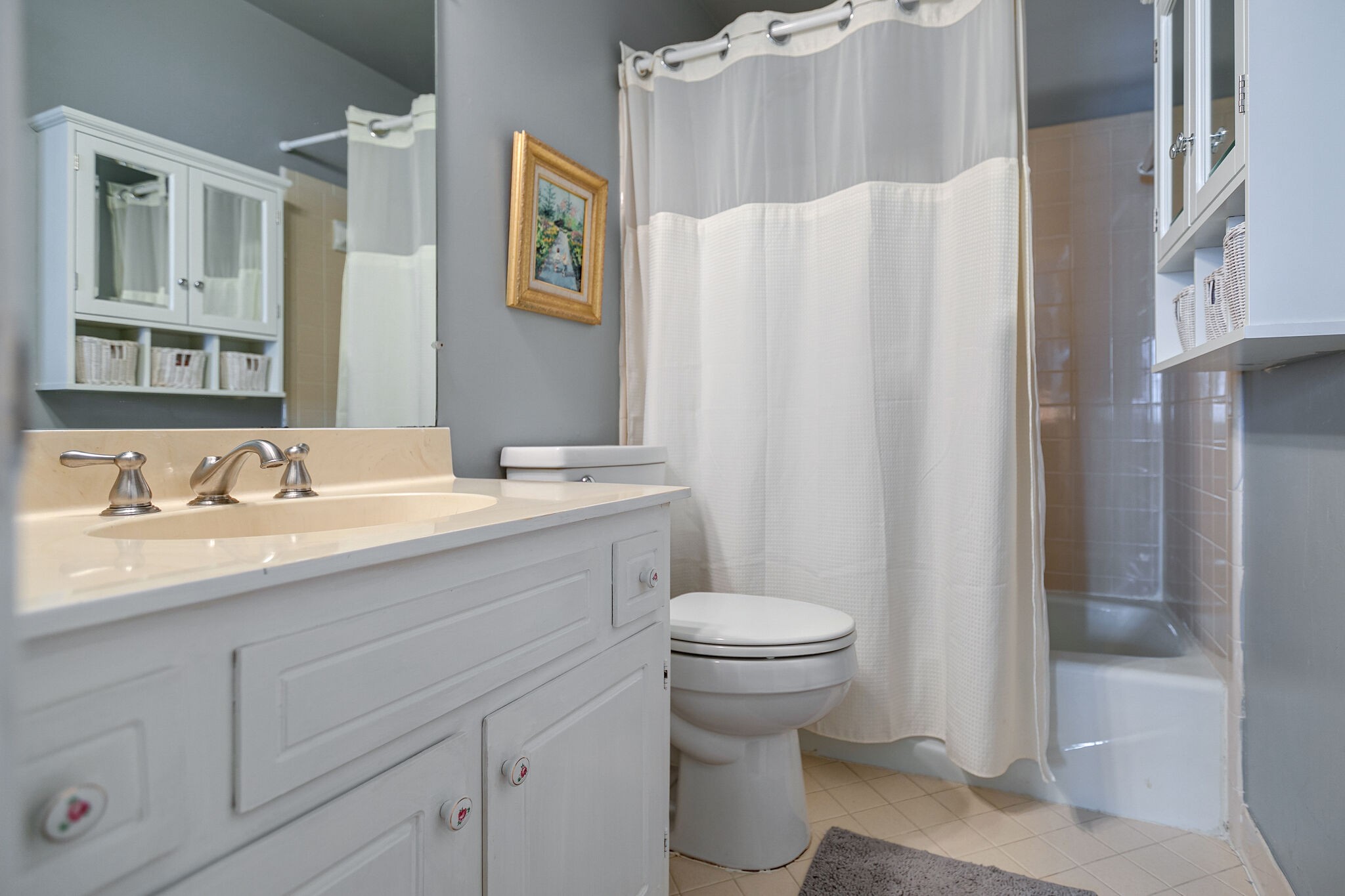 1011 General George Patton Road Nashville, TN 37221 - Photo 23 of 30 a bathroom with a sink toilet and shower