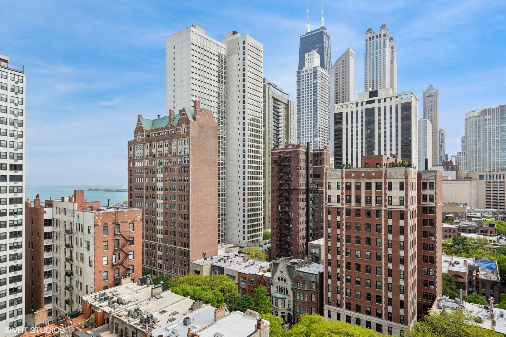 71 East Division Street, Unit 1606 Chicago, IL 60611 - Photo 24 of 34 a view of city with tall buildings