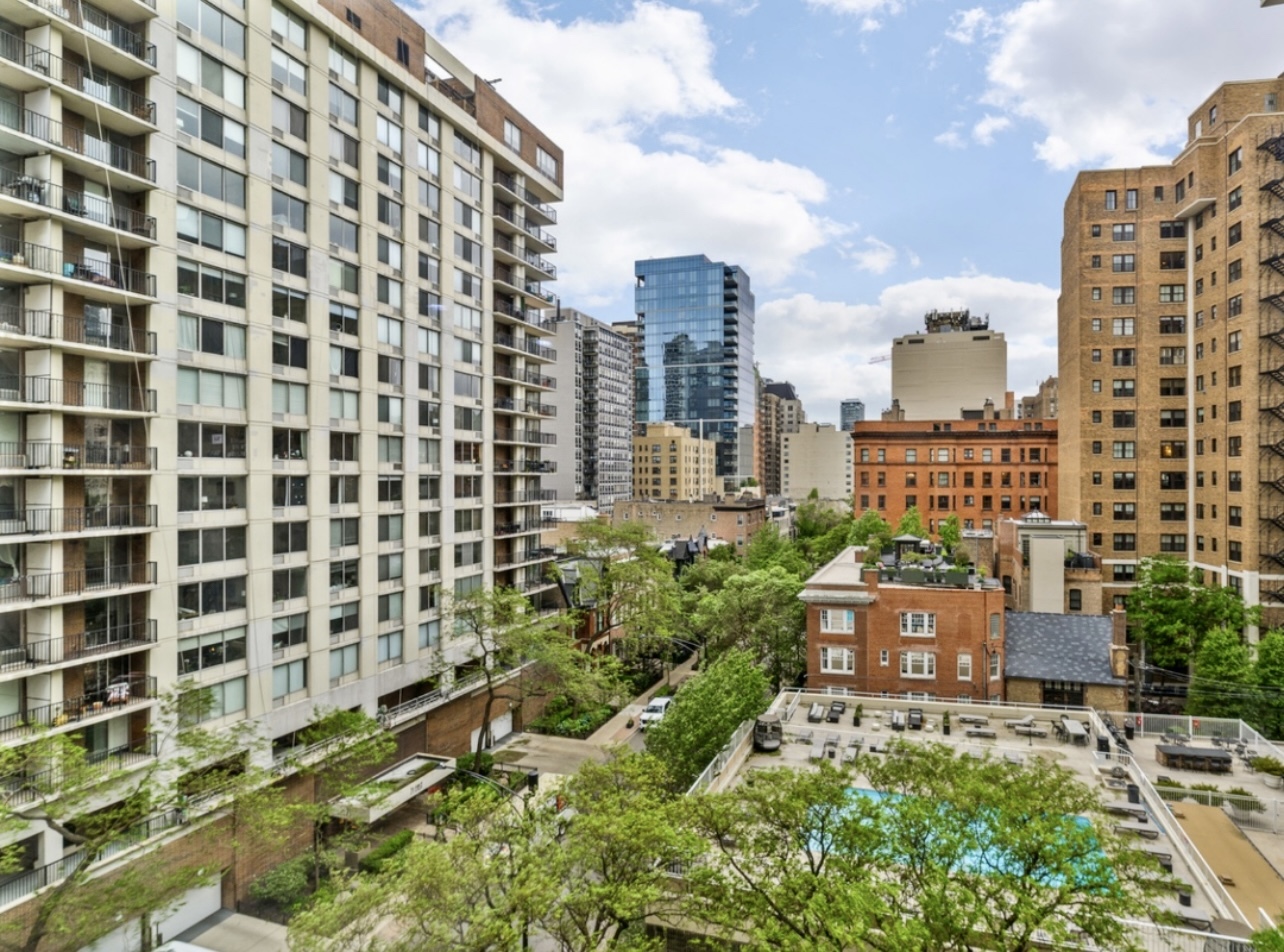 71 East Division Street, Unit 1606 Chicago, IL 60611 - Photo 33 of 34 a view of a city with tall buildings