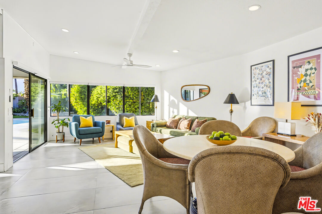 37223 Ferber Drive Rancho Mirage, CA 92270 - Photo 14 of 48 a living room with furniture and floor to ceiling window