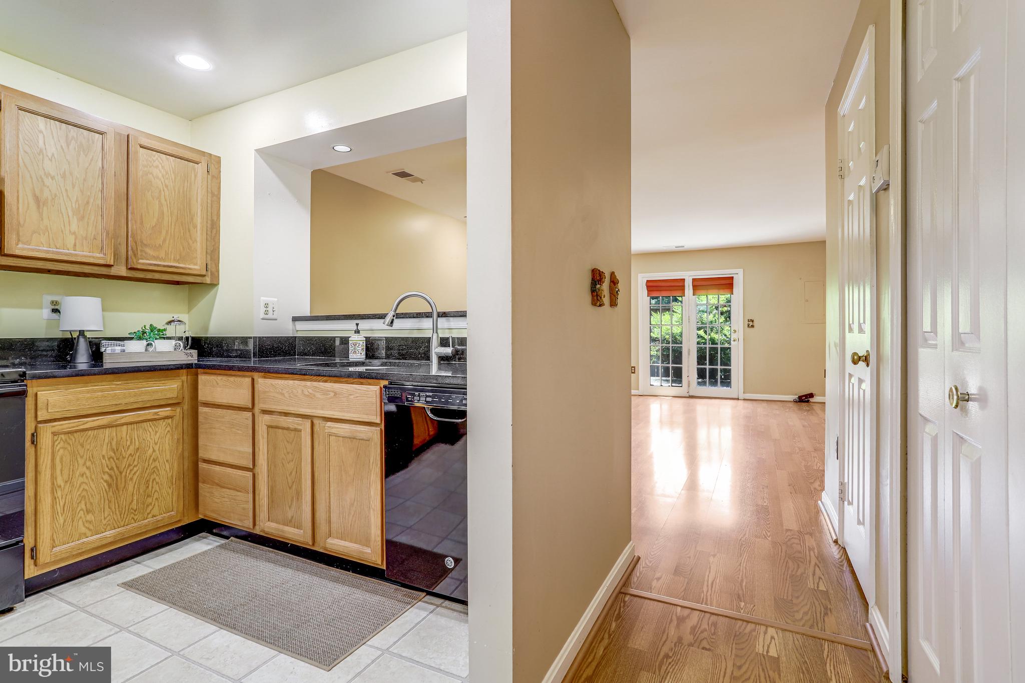 Entry hallway with additional storage.