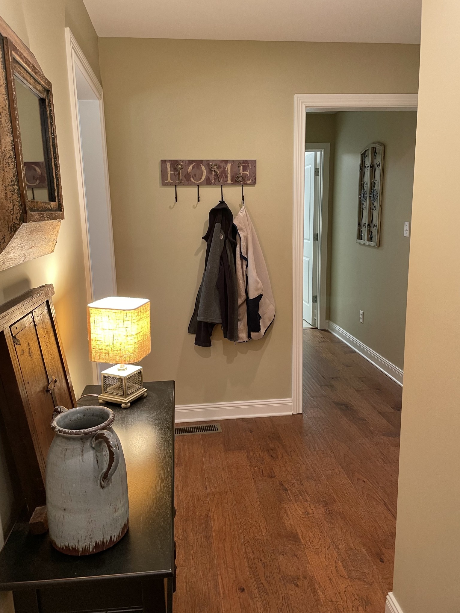 470 Clarks Store Sinking Fork Road Cerulean, KY 42215 - Photo 14 of 42 a room with wooden door and furniture