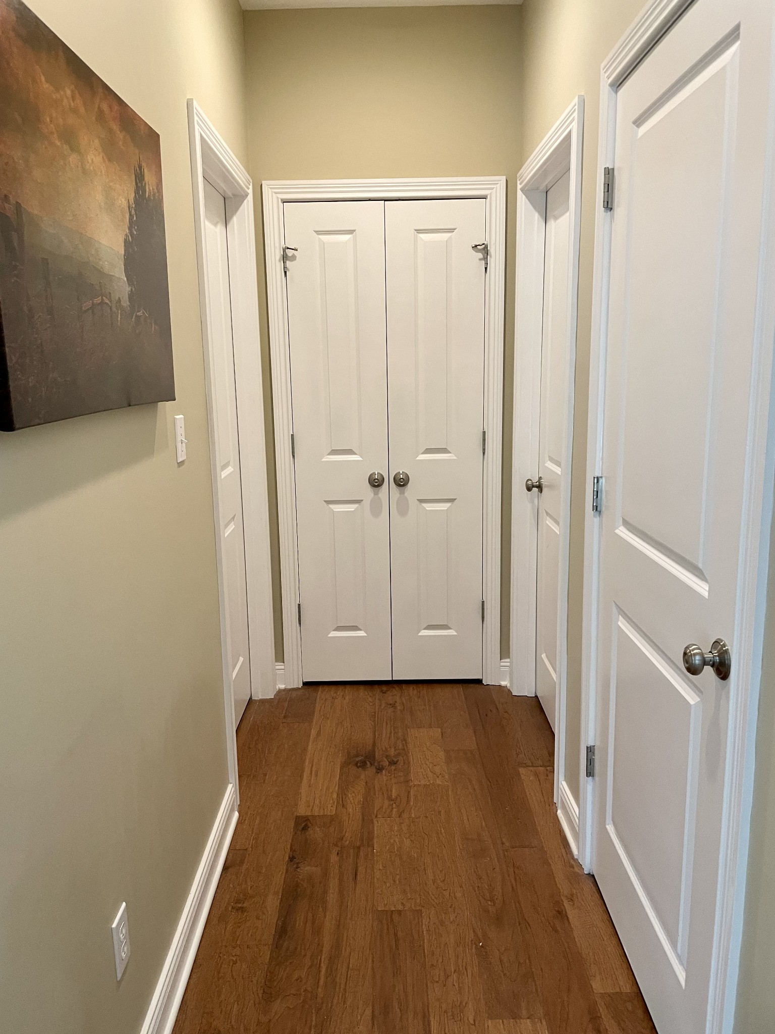 470 Clarks Store Sinking Fork Road Cerulean, KY 42215 - Photo 31 of 42 a view of a hallway with wooden floor