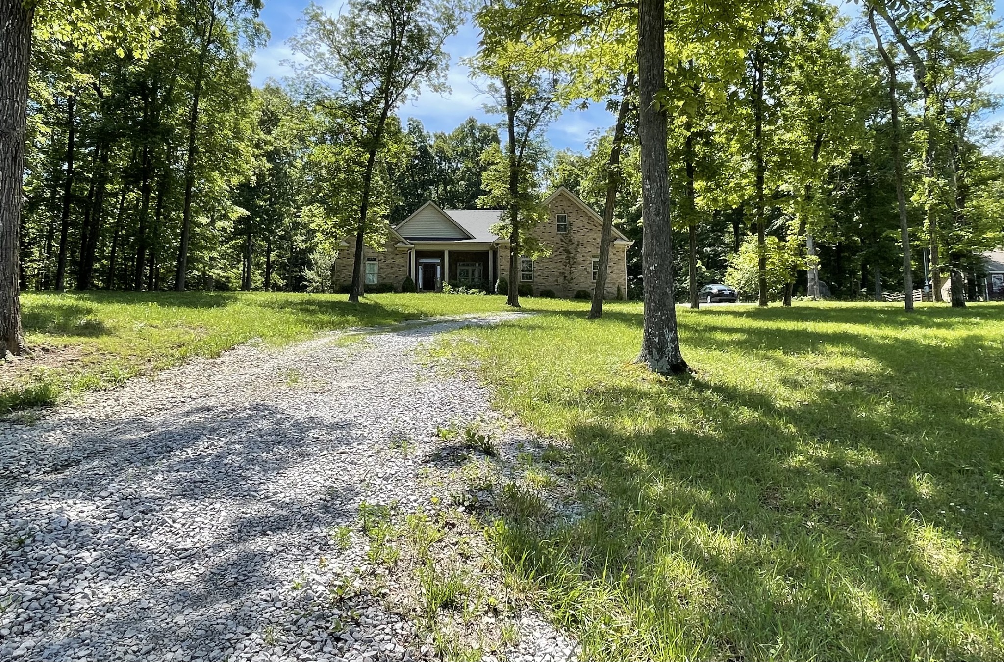 470 Clarks Store Sinking Fork Road Cerulean, KY 42215 - Photo 42 of 42 a view of a house with a yard